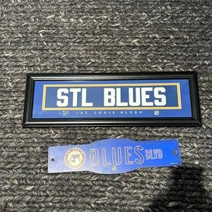 At Louis blues signs